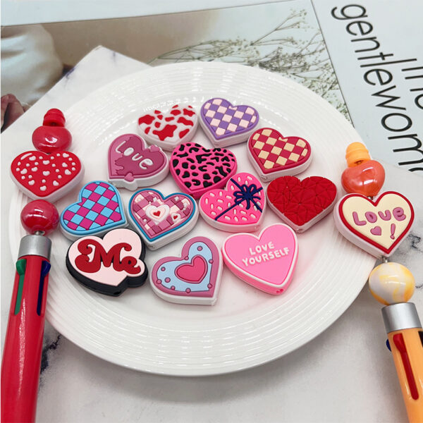 oly-3c7b43086dff8bc83ba43877ed0976ea Wholesale Pink heart-shaped bead