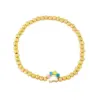 Wholesale European And American Fashion Cute Dog Paw Print Bracelet Simple Copper Bracelet