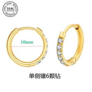 Gold 2.0*10mm(one Piece)