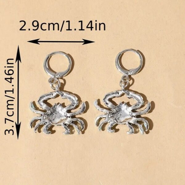 Wholesale Hawaiian style crab earrings for women