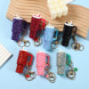 Wholesale Cross-border mini ice bar key chain new key chain pendant mother's day key chain can put lipstick backpack pendant