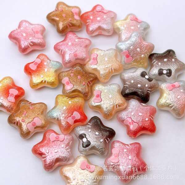 oly-3cb7d0f80e580259e9a9a167ba3e2dea Wholesale Five-pointed star cat scattered beads OLY Exclusive