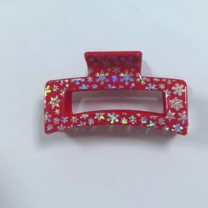 8.5 Cube-Snowflake Red
