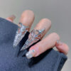 Wholesale Minimalist Nail Set Skeleton Ring