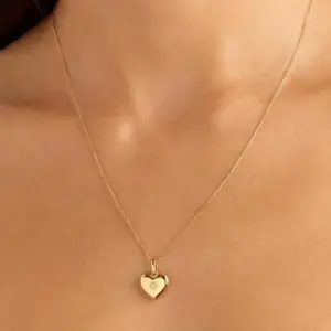 Heart Necklace (O-Shaped Chain)