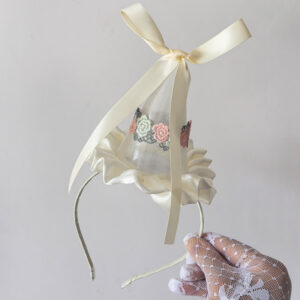 Transparent cap headband