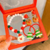 oly-3cec6c8229050ce299ad999ed6df667a Wholesale Christmas chilen's colorful bracelets