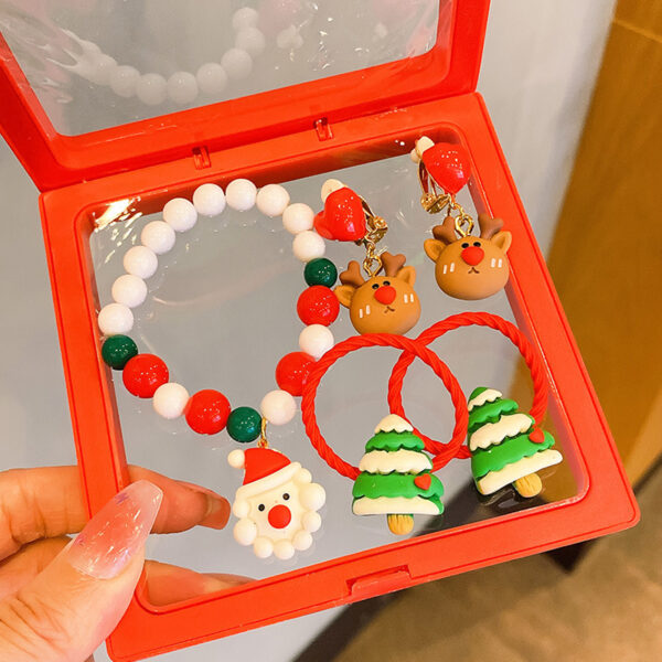 oly-3cec6c8229050ce299ad999ed6df667a Wholesale Christmas chilen's colorful bracelets