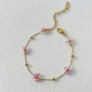 17 4cm Bracelet / Pink