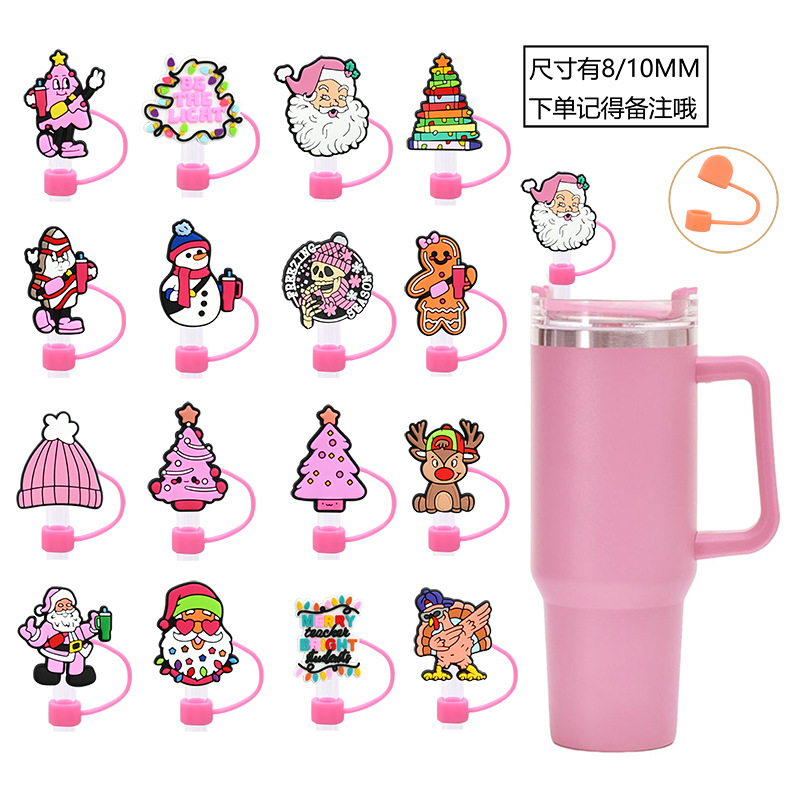 Wholesale Random Christmas Series Decorative Straw Cap