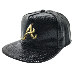 A- Leather-Black / M（56-58cm）
