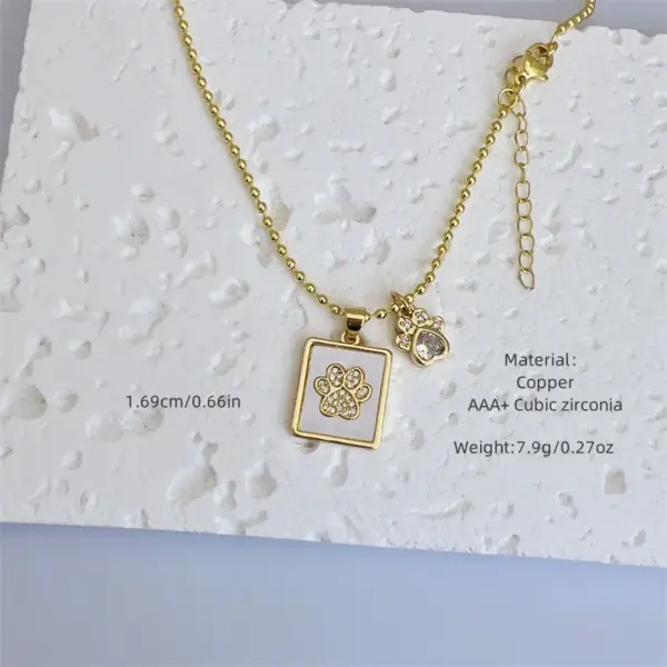 Wholesale Jewelry Retro Classic Style Cross Butterfly Airplane Copper Shell Zircon 18K Gold Plated Inlay Pendant Necklace