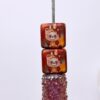 Wholesale Autumn/Winter Color Cartoon Vertical Hole Square Beaded String