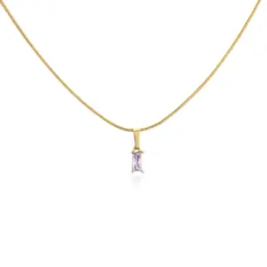 Light Purple Single Strip Snake Bone