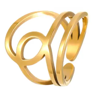 18K Real Gold Cross Hollow X709(3.6G)