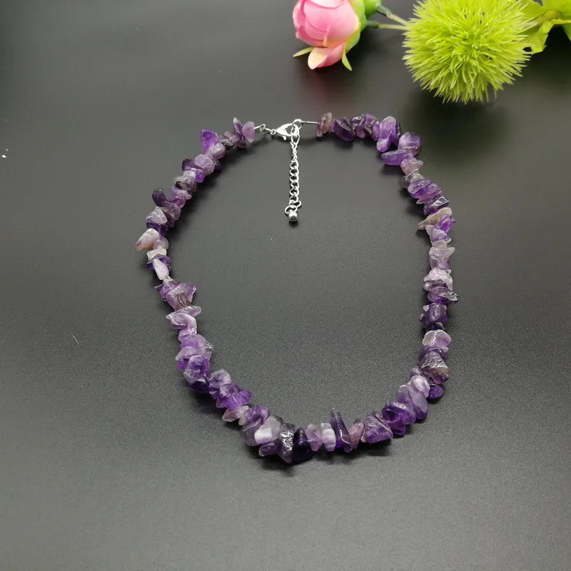 Wholesale Fashion Irregular Natural Stone Handmade Bracelets Necklace
