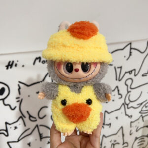 Cute little yellow duck set / Brab cloth can be worn on the first, second and third generations