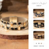 oly-3d3b7f88b232f6dd2688e1b96eea2046 Wholesale Snake patterned three-layer wide leather bracelet