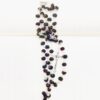 Wholesale Crystal Torus Cross Rosary Necklace