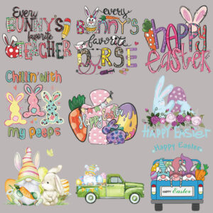 Wholesale Easter heat transfer
