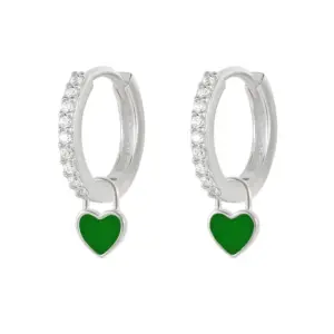 Silver-Dark Green ES0013-BJ-SLS1