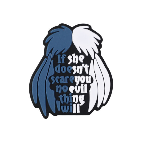 Wholesale Cross-border New Witch Silicone Beads European and American Men and Women DIY Beaded Ornaments Straight Hole English Letter Dropbeads