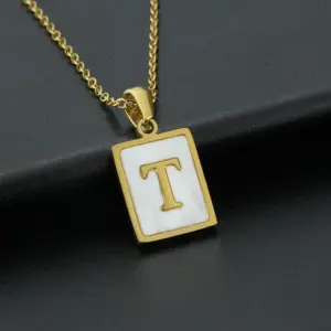 Square White Shell T