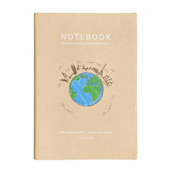 Wholesale Cross-Border Environmentally Friendly Recycled Material Rpet Notebook Source Factory Soft Cover with Customized Logo