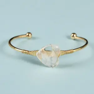 White crystal / Gold Style