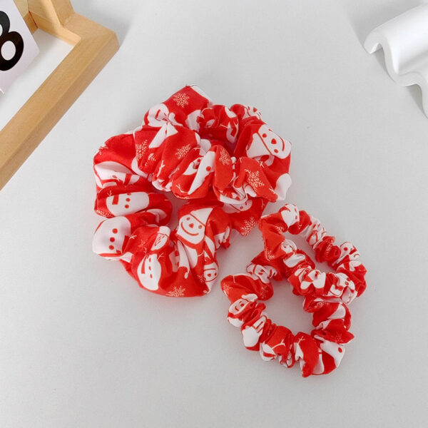 Wholesale Christmas new large and small intestine hair ring hair rope hair band