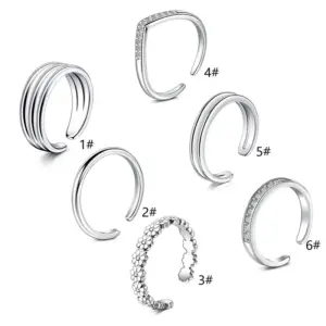 Silver / Average Size / 4#