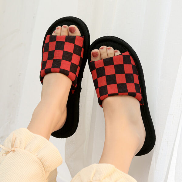 Wholesale 2024 Korean Style All-season Non-slip Soft-soled Couple Indoor Home Silent Cloth-soled Men's and Women's Spring and Summer Floor Slippers