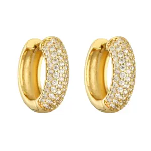 Golden Big Ring 1 Pair