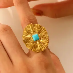 10 18K Real Gold Lotus Leaf 1827