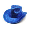 Wholesale Lace New Gold Silk Western Cowboy Hat Women's Stage Woolen Hat Foreign Trade Hat Men's and Women's Party Cross-Border Holiday Hat