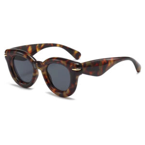 Leopard Framed Grey