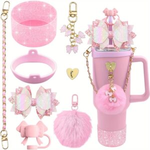 Set pink (excluding cups and straws)