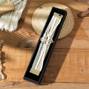 Gift box-white / PU leather