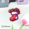 oly-3e66896c9ae25d0c18fd244e0b42940f Wholesale New loose powder cross-border cartoon Christmas cute ornaments acrylic pins adorable DIY patch accessories