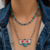 oly-3e6f7ff4403ec8f315e6e44aef866d32 Wholesale Western style turquoise necklace set