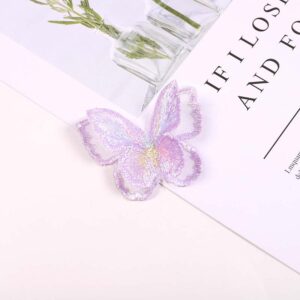 Symphony double butterfly 3#Light purple