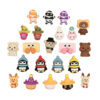 Wholesale Cross-border new cartoon 3d silicone beads beaded pen focus beads loose beads stereo food grade silicone beads