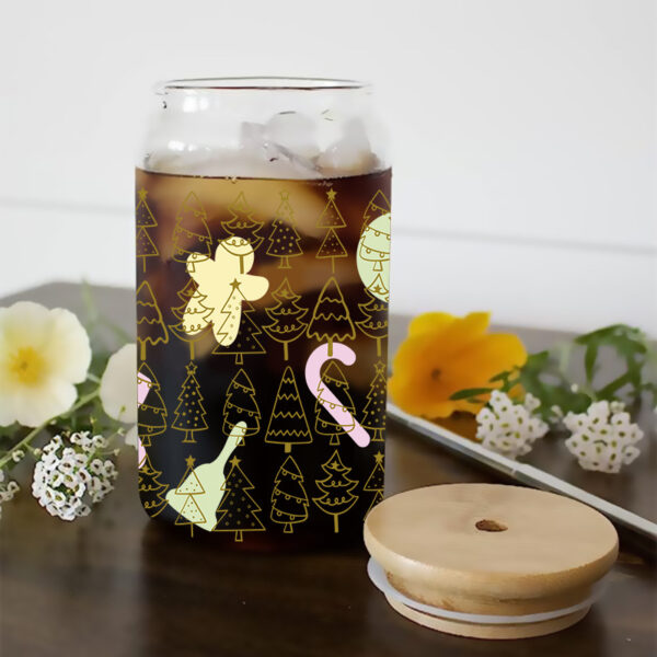 Wholesale Uv Transfer Sticker Glass Cup Crystal Label Crystal Sticker Cross-Border Exclusive for 16oz Glass Cup Special Sticker 23Cmx11Cm