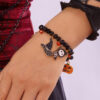 oly-3eaa9dbb789e2a1a234affaa7f40db96 Wholesale Pumpkin Ghost Beaded Bracelet