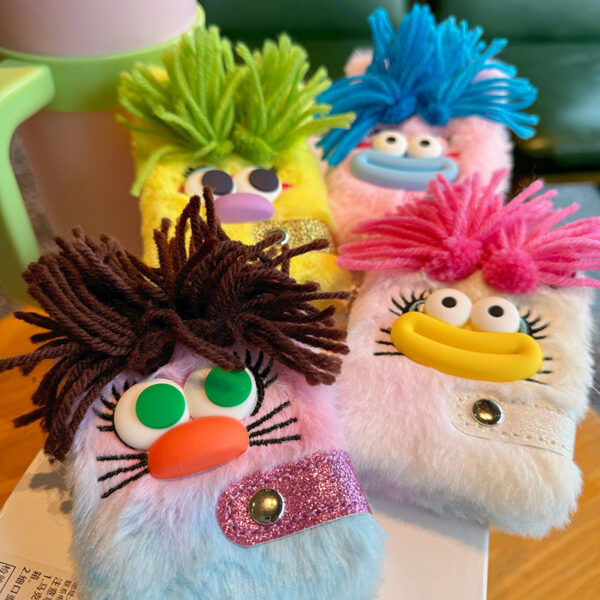 Wholesale Cute Journal Book High Color Value Girl's Heart Plush Book Notebook