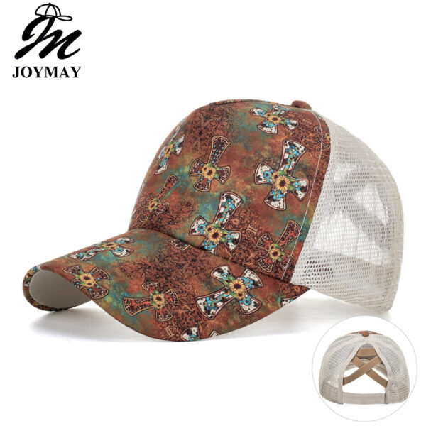 Wholesale Cross-border AliExpress Amazon ebay New Cross Bar Cross net cap baseball cap sun hat B1024