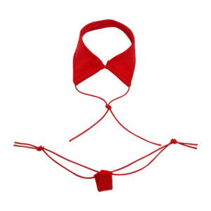6-point red sexy scarf lingerie (suitable for baby action figures)