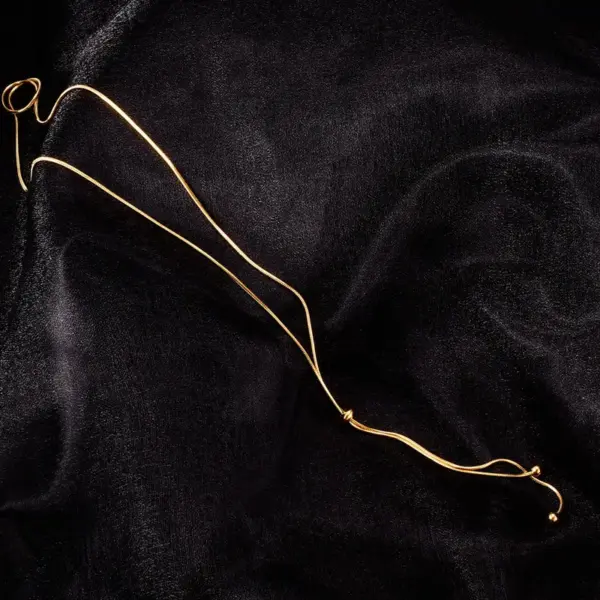 oly-3ef07d7b59f042a08604ab9a5eabc657 Wholesale PVD Coated Real Gold Plated 18K Gold Heart 304 Stainless Steel Titanium Steel Waterproof Non Tarnish 304 Stainless Steel Titanium Steel Necklace