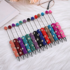 Wholesale Daisy Full Diamond Bead Pen