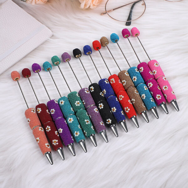 oly-3ef8c2f85b21ecf8e1e1963f7f036c97 Wholesale Daisy Full Diamond Bead Pen